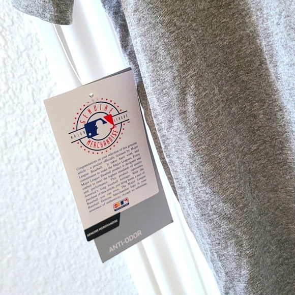 Brand New Nike MLB Detroit Tigers Woodmark Grey T-Shirt Mens Size Medium - Picture 9 of 14